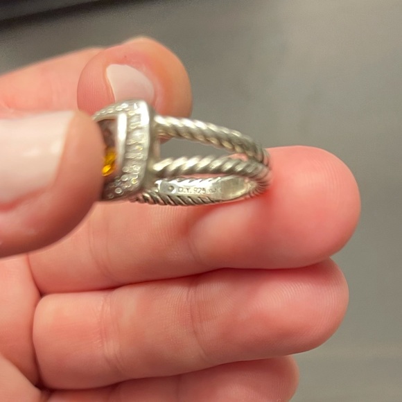 David Yurman Petite Albion Citrine - Picture 4 of 5
